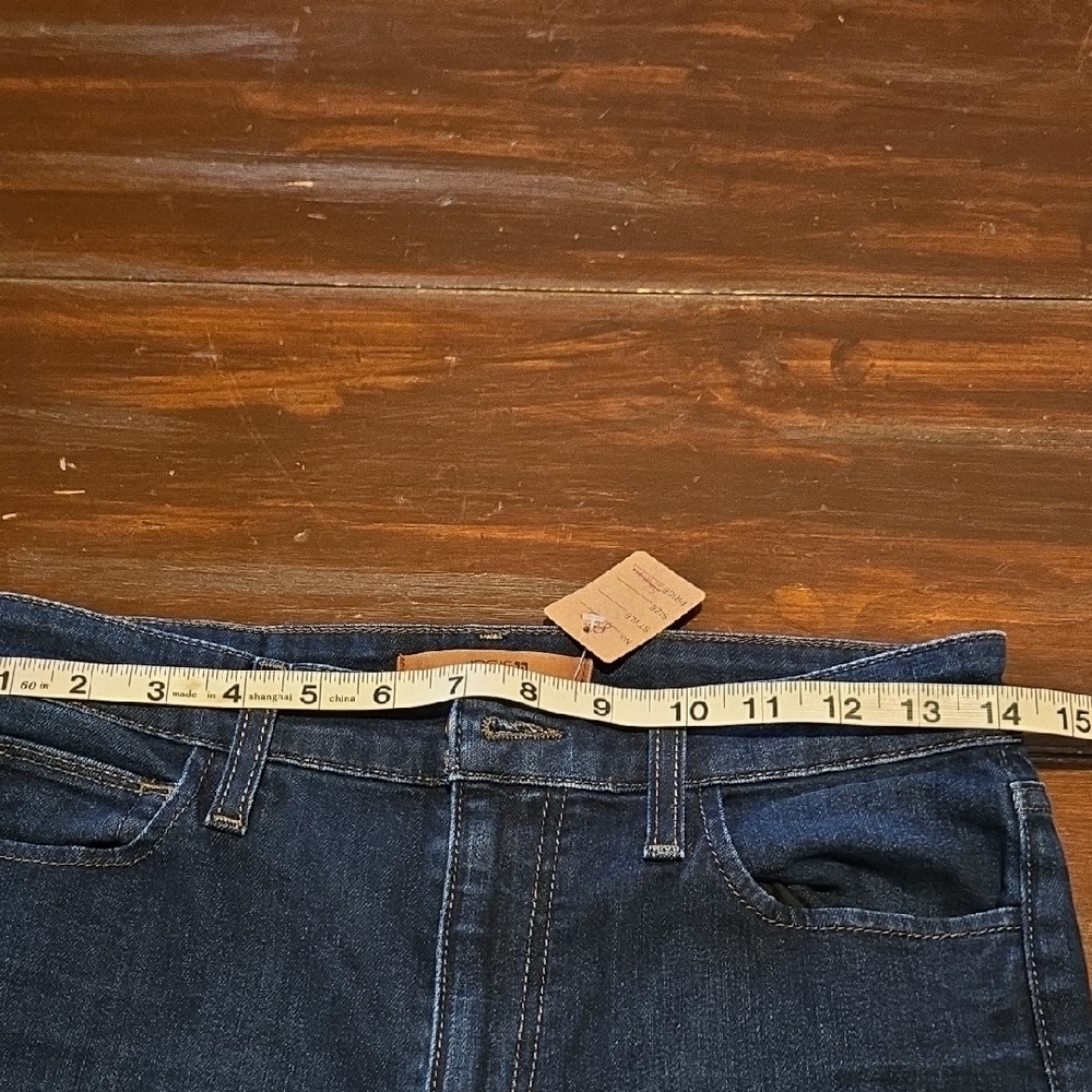 Joe's Jeans Dark Blue Straight Leg Denim - Picture 5 of 10